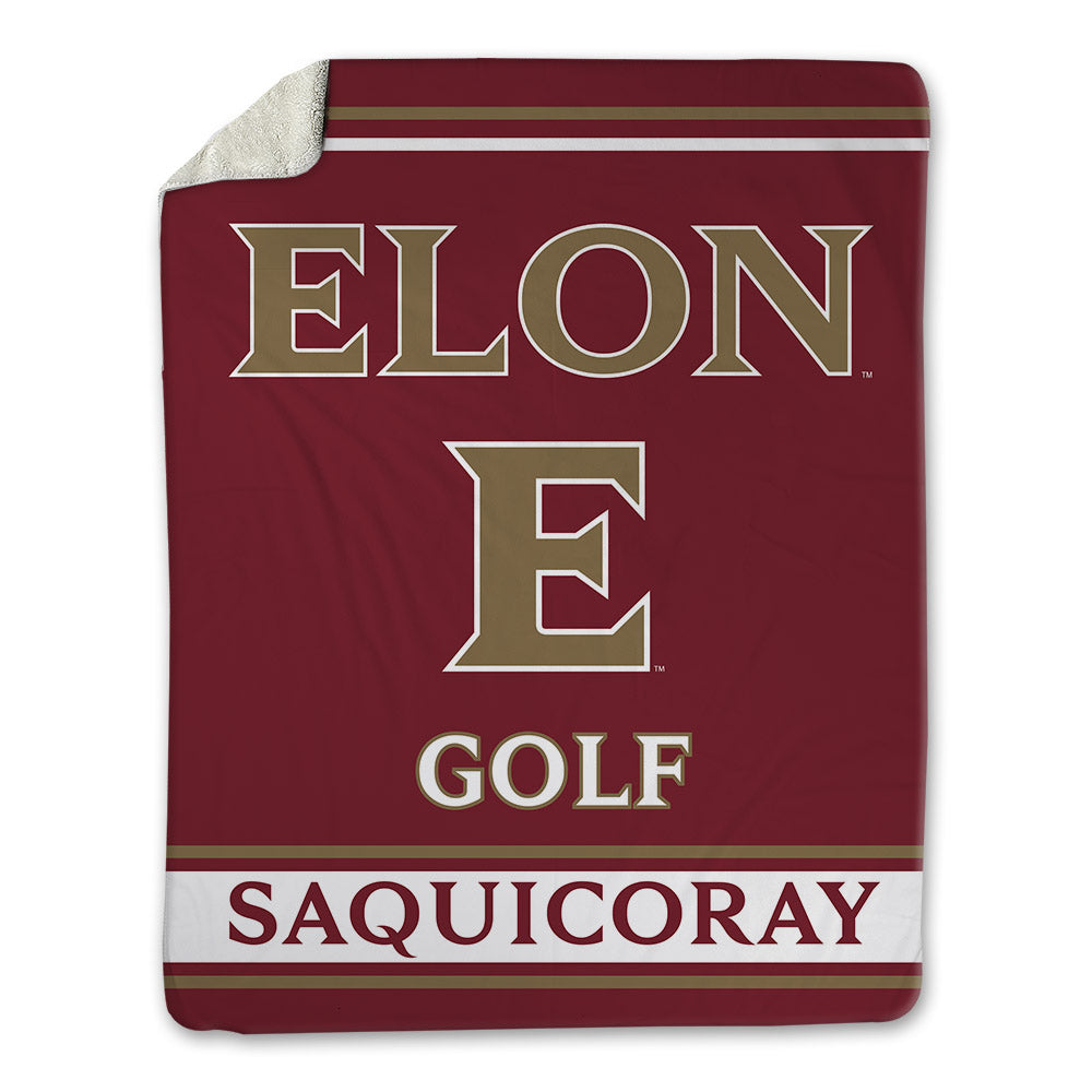 Elon - NCAA Men's Golf : Martin Saquicoray - Blanket-0