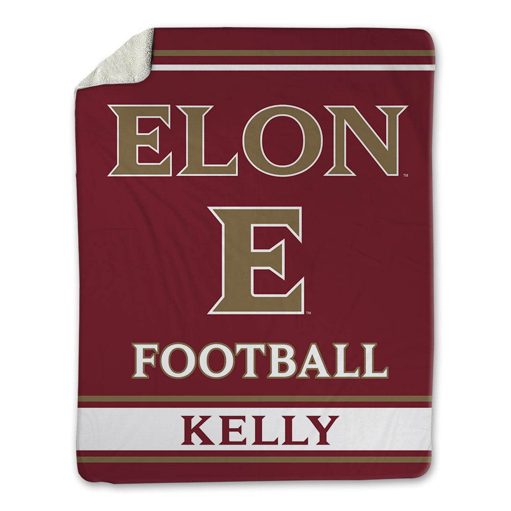 Elon - NCAA Football : Nhycer Kelly - Blanket-0