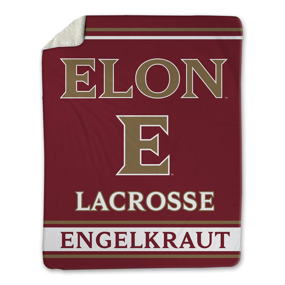 Elon - NCAA Women's Lacrosse : Maddie Engelkraut - Blanket-0