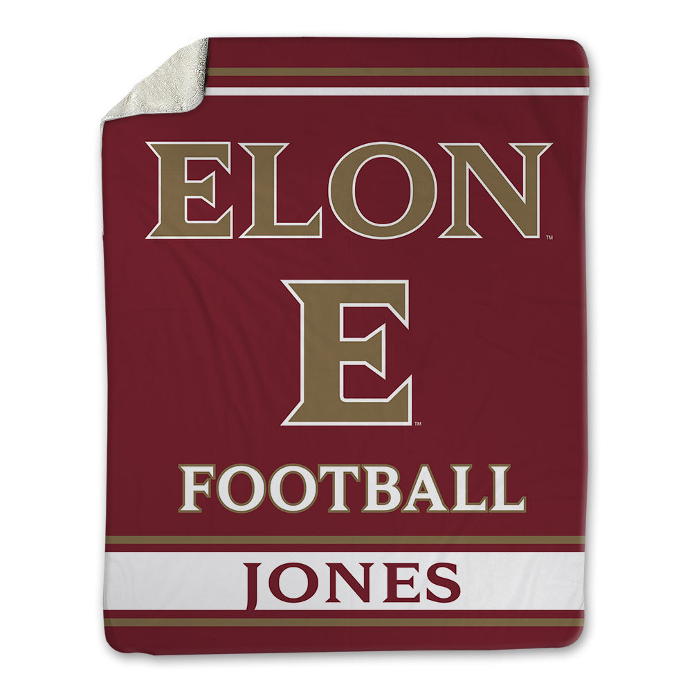 Elon - NCAA Football : Nick Jones - Blanket-0