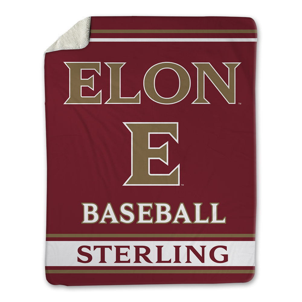 Elon - NCAA Baseball : Nate Sterling - Blanket-0