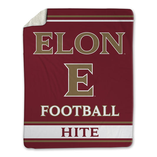 Elon - NCAA Football : Derek Hite - Blanket-0