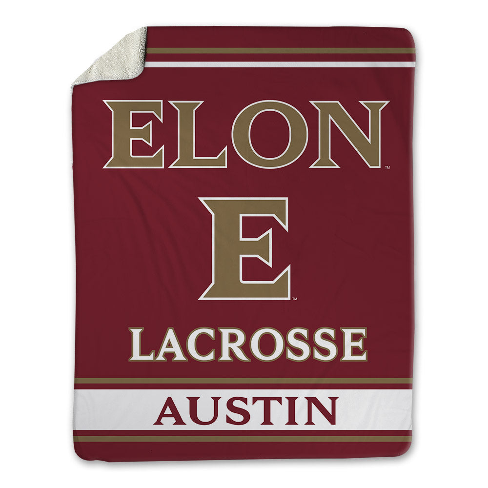 Elon - NCAA Women's Lacrosse : Lillian Austin - Blanket-0