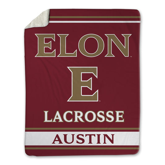 Elon - NCAA Women's Lacrosse : Lillian Austin - Blanket-0