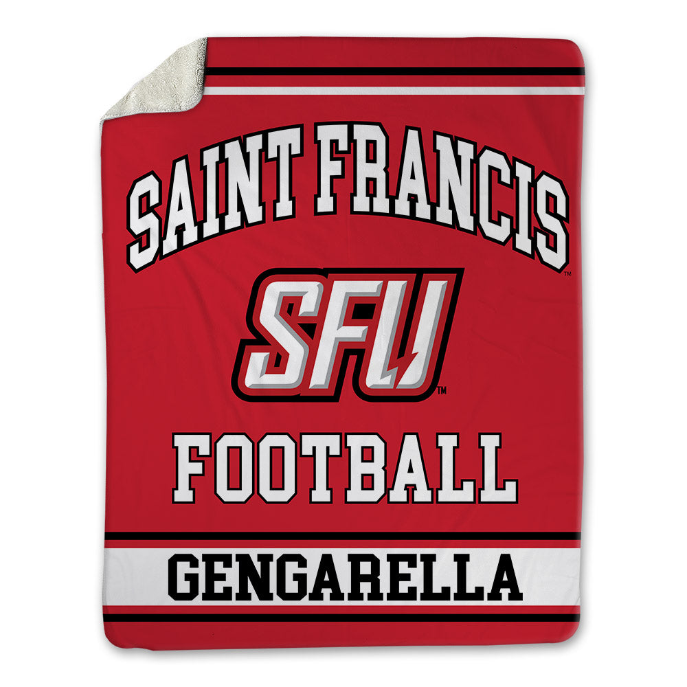St. Francis - NCAA Football : Anthony Gengarella - Blanket-0