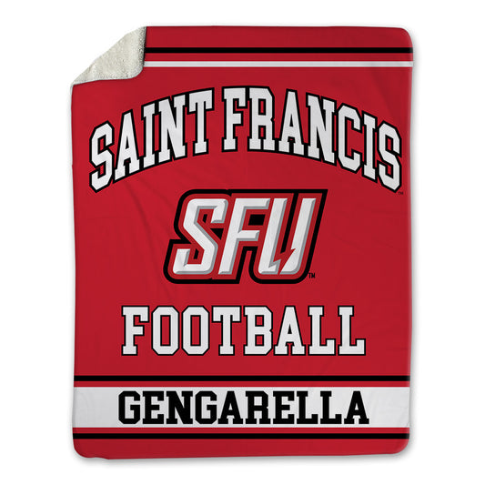 St. Francis - NCAA Football : Anthony Gengarella - Blanket-0