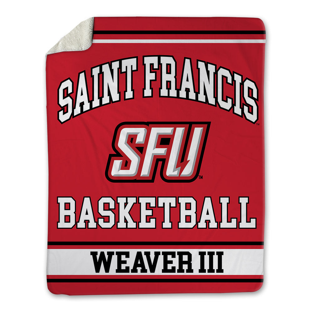 St. Francis - NCAA Men's Basketball : Melvin Weaver III - Blanket-0
