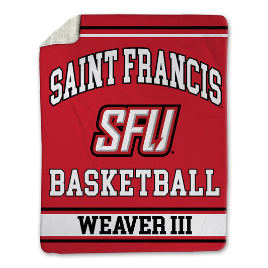 St. Francis - NCAA Men's Basketball : Melvin Weaver III - Blanket-0