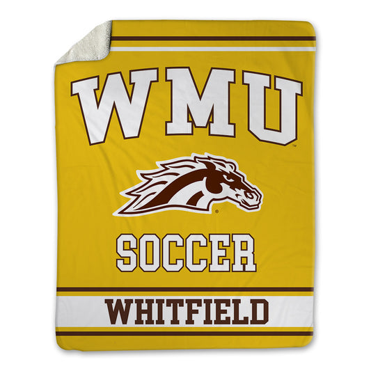 Western Michigan - NCAA Men's Soccer : Gregory Whitfield - Blanket-0