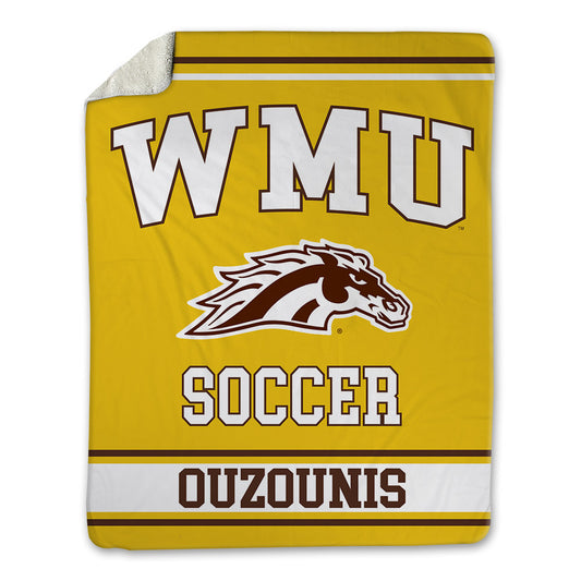 Western Michigan - NCAA Men's Soccer : Alessandro Ouzounis - Blanket-0