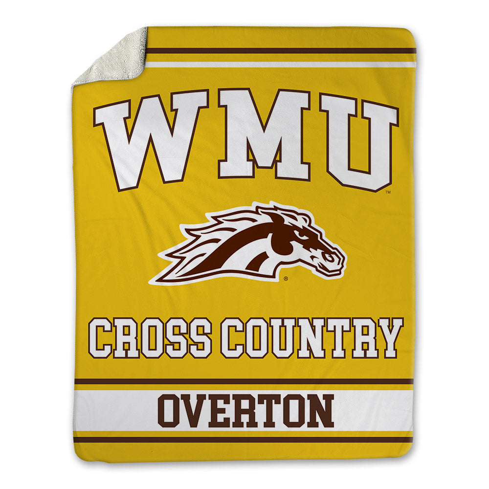 Western Michigan - NCAA Women's Cross Country : Lily Overton - Blanket-0