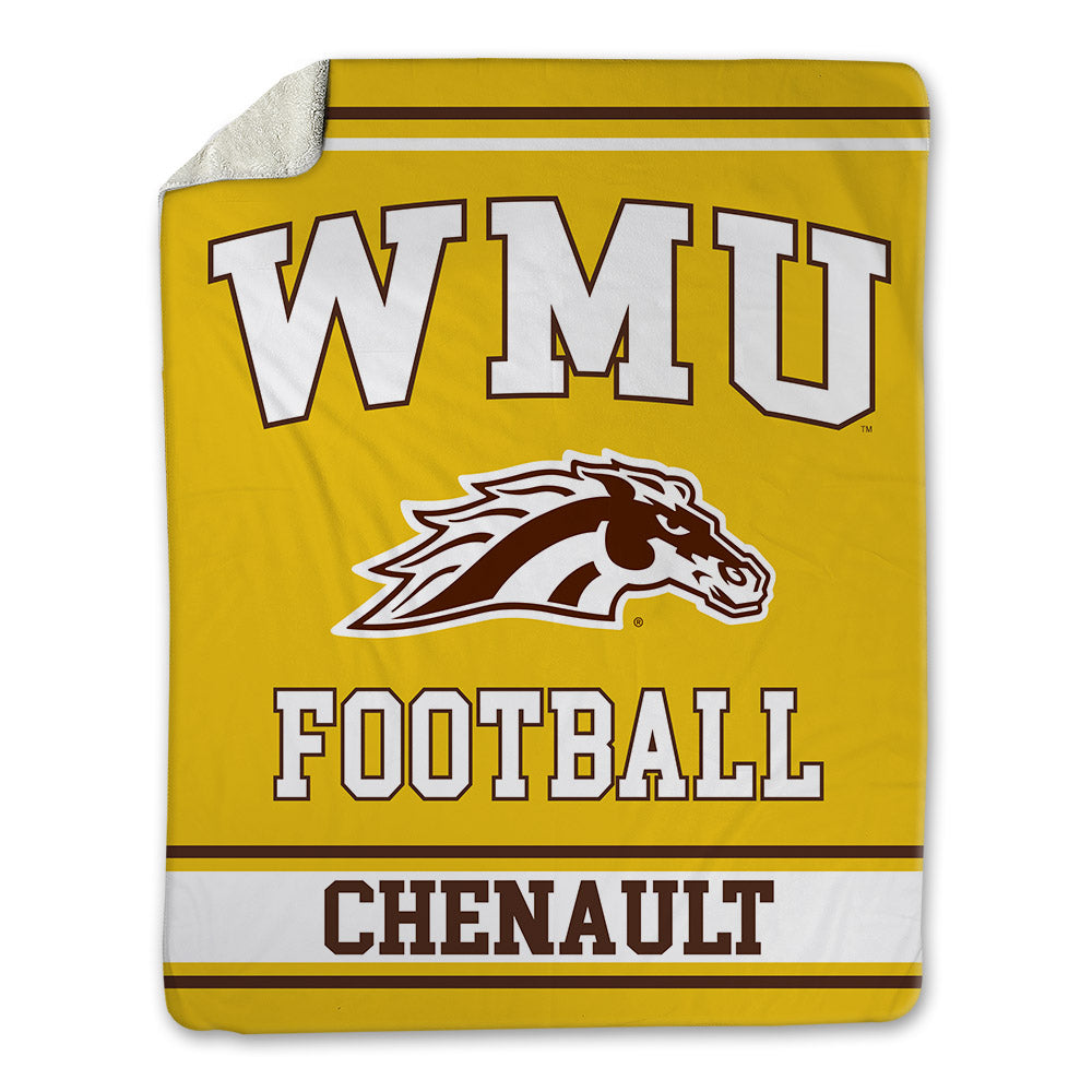 Western Michigan - NCAA Football : Aveion Chenault - Blanket-0