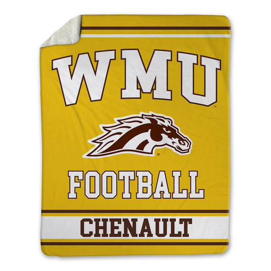Western Michigan - NCAA Football : Aveion Chenault - Blanket-0