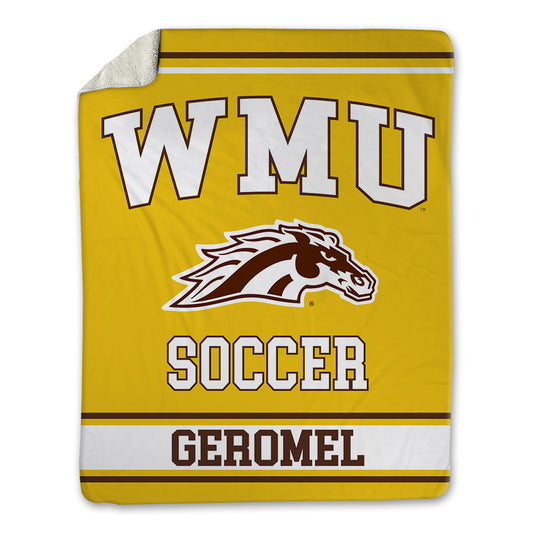 Western Michigan - NCAA Men's Soccer : Vitor Geromel - Blanket-0