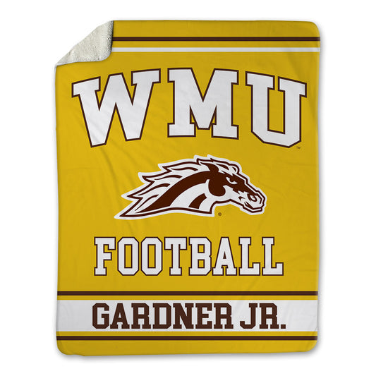Western Michigan - NCAA Football : Scoop Gardner Jr. - Blanket-0