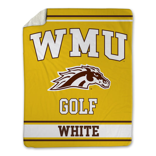 Western Michigan - NCAA Women's Golf : Kailey White - Blanket-0