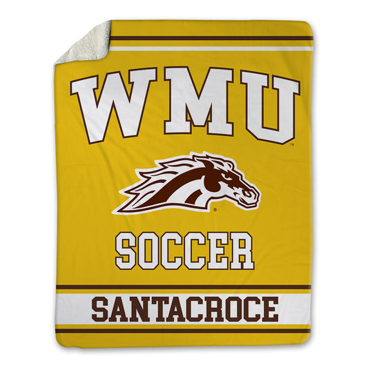 Western Michigan - NCAA Men's Soccer : Giuseppe Santacroce - Blanket-0