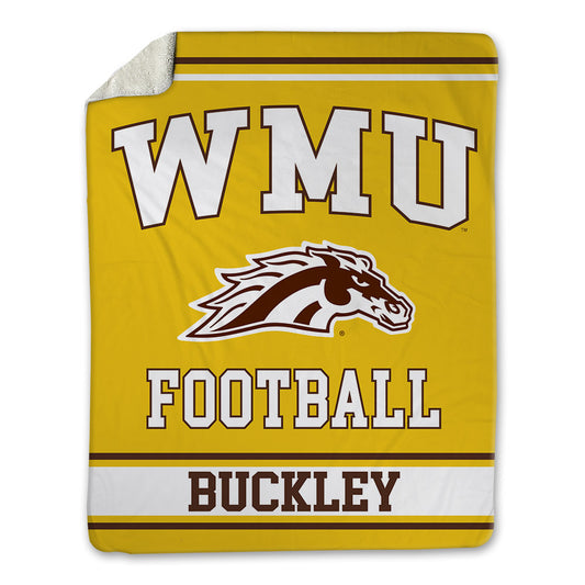 Western Michigan - NCAA Football : Jalen Buckley - Blanket-0