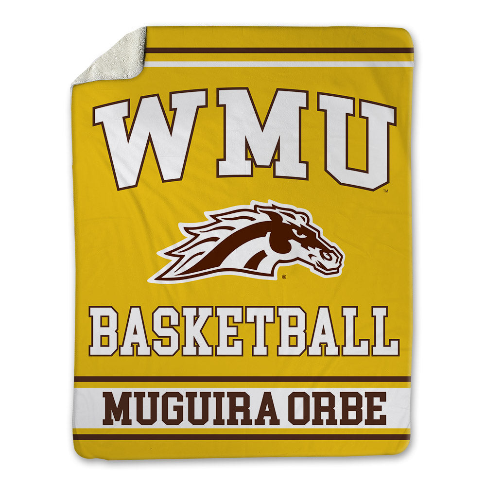 Western Michigan - NCAA Women's Basketball : Nile Muguira Orbe - Blanket-0