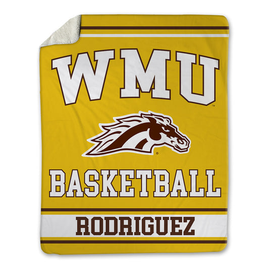 Western Michigan - NCAA Women's Basketball : Ava Rodriguez - Blanket-0