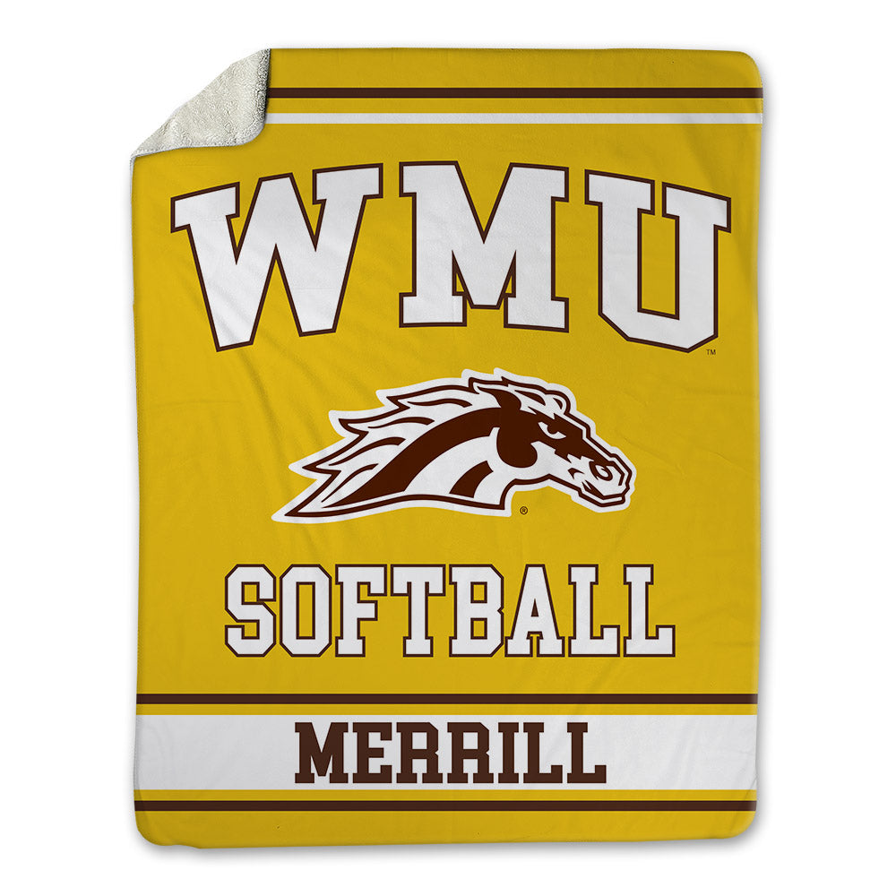 Western Michigan - NCAA Softball : Jadeyn Merrill - Blanket-0