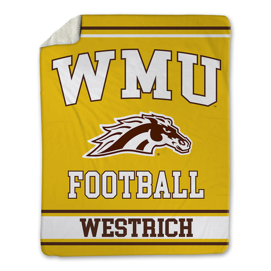 Western Michigan - NCAA Football : Ryan Westrich - Blanket-0