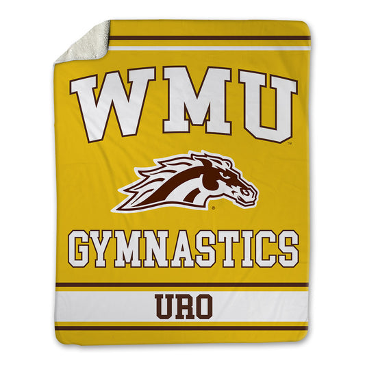 Western Michigan - NCAA Women's Gymnastics : Linda Uro - Blanket-0