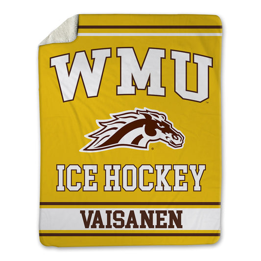 Western Michigan - NCAA Men's Ice Hockey : Joona Vaisanen - Blanket-0