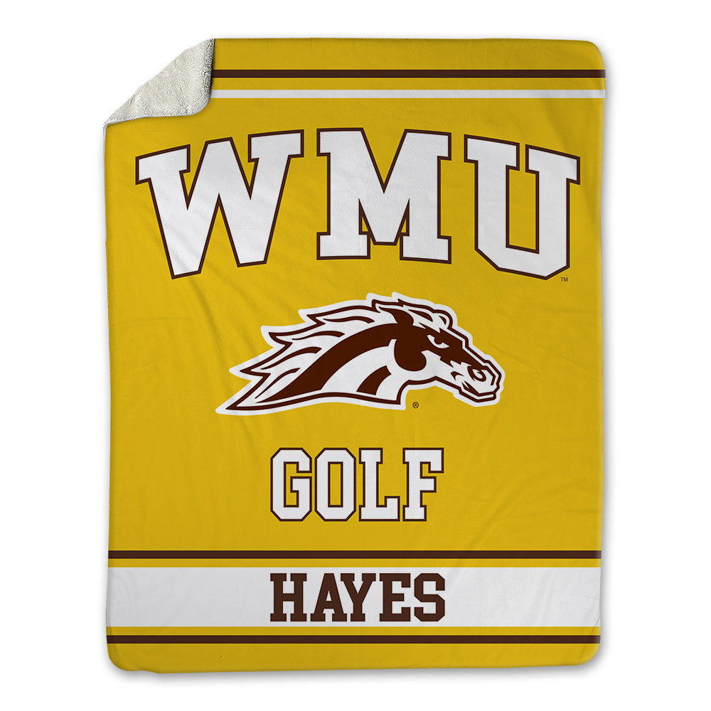Western Michigan - NCAA Women's Golf : Jenna Hayes - Blanket-0