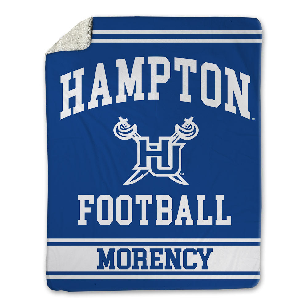 Hampton - NCAA Football : Jode Morency - Blanket-0