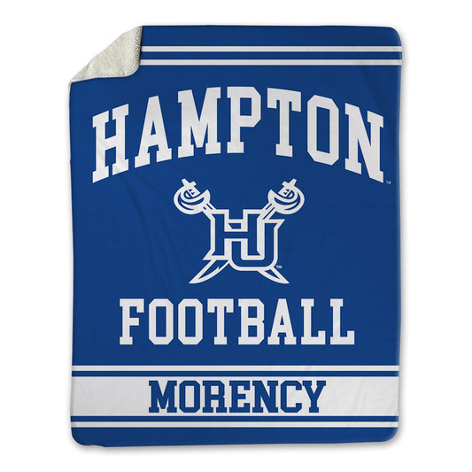 Hampton - NCAA Football : Jode Morency - Blanket-0