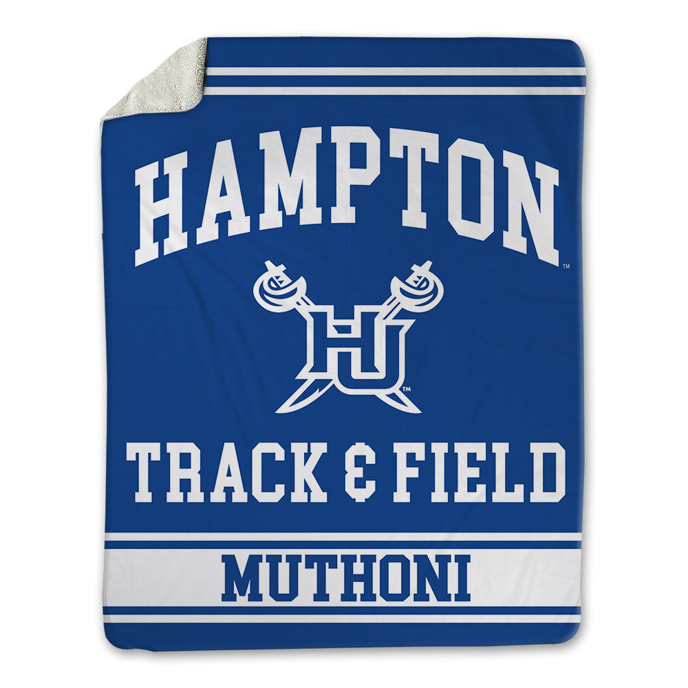 Hampton - NCAA Women's Track & Field : Peninah Muthoni - Blanket-0