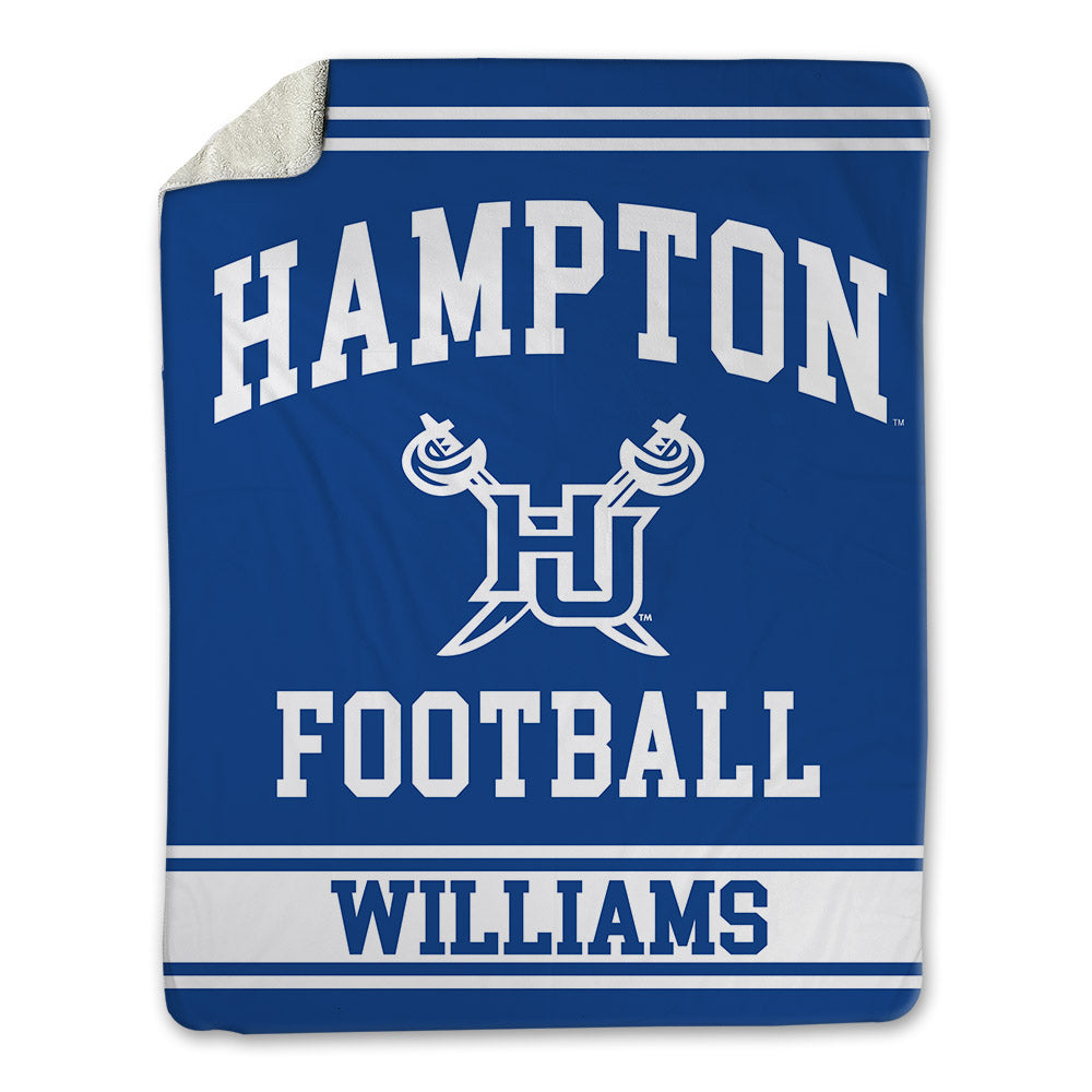 Hampton - NCAA Football : John Williams - Blanket-0