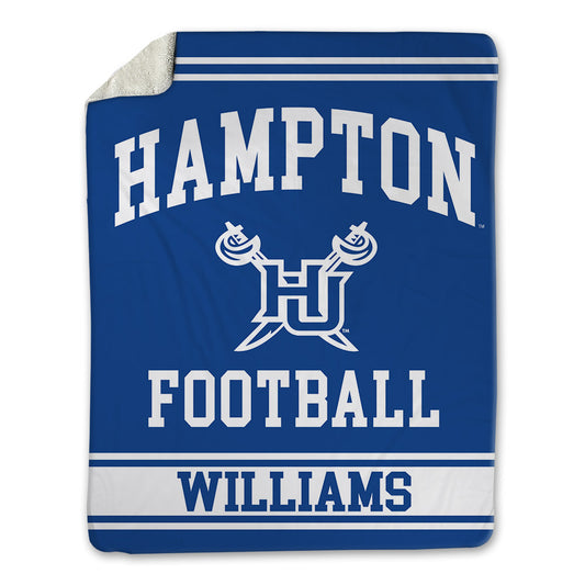 Hampton - NCAA Football : John Williams - Blanket-0