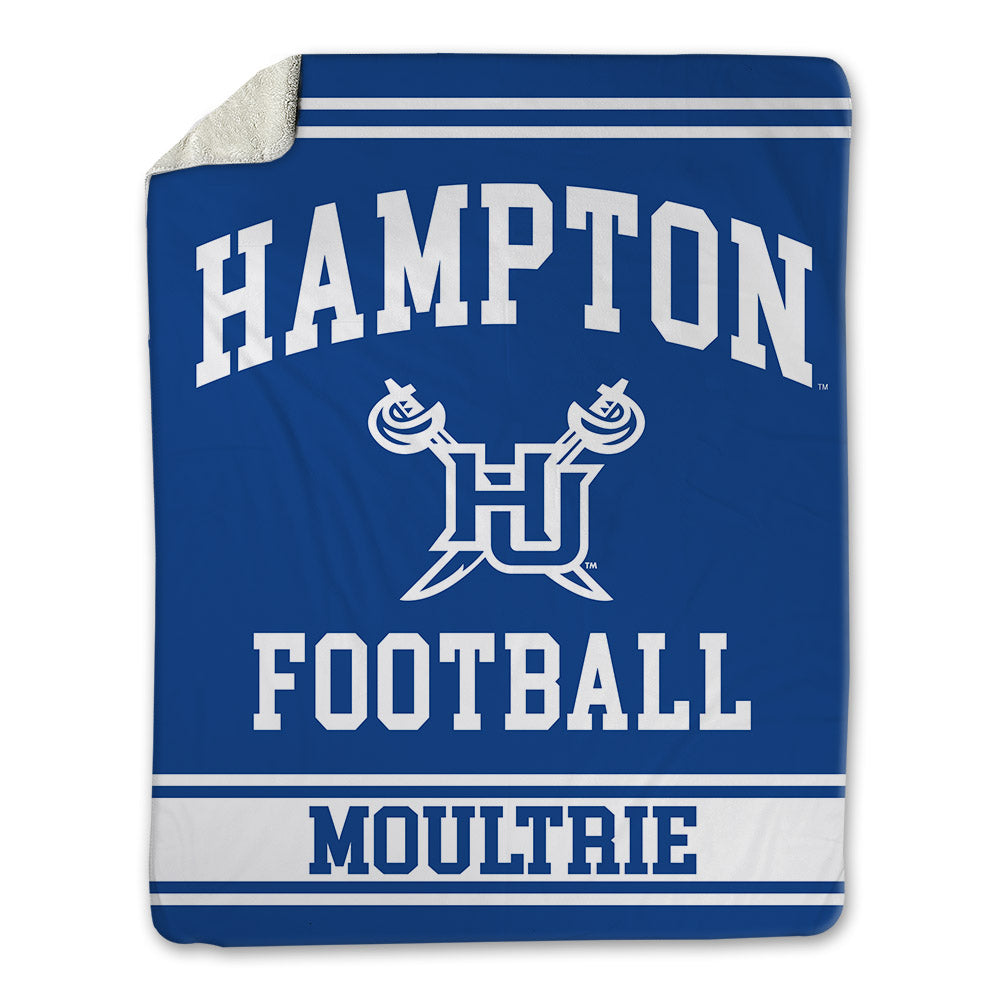 Hampton - NCAA Football : Mj Moultrie - Blanket-0
