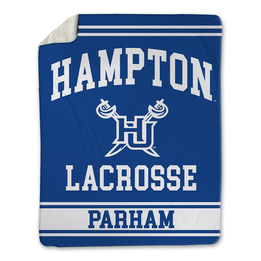 Hampton - NCAA Men's Lacrosse : Owen Parham - Blanket-0