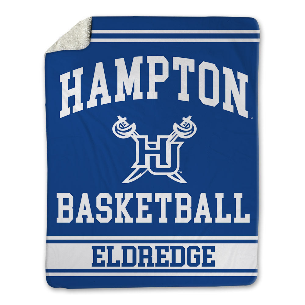 Hampton - NCAA Men's Basketball : Chris Eldredge - Blanket-0