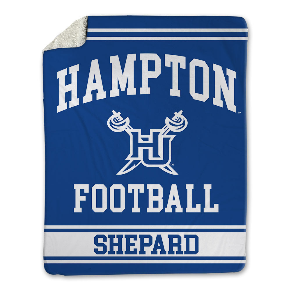 Hampton - NCAA Football : Donovan Shepard - Blanket-0