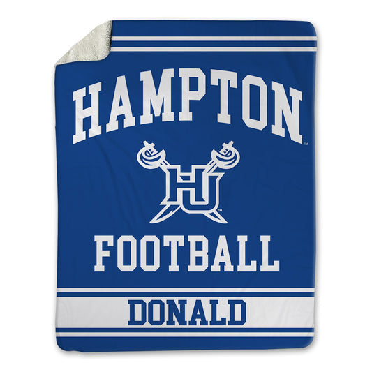 Hampton - NCAA Football : Kam Donald - Blanket-0