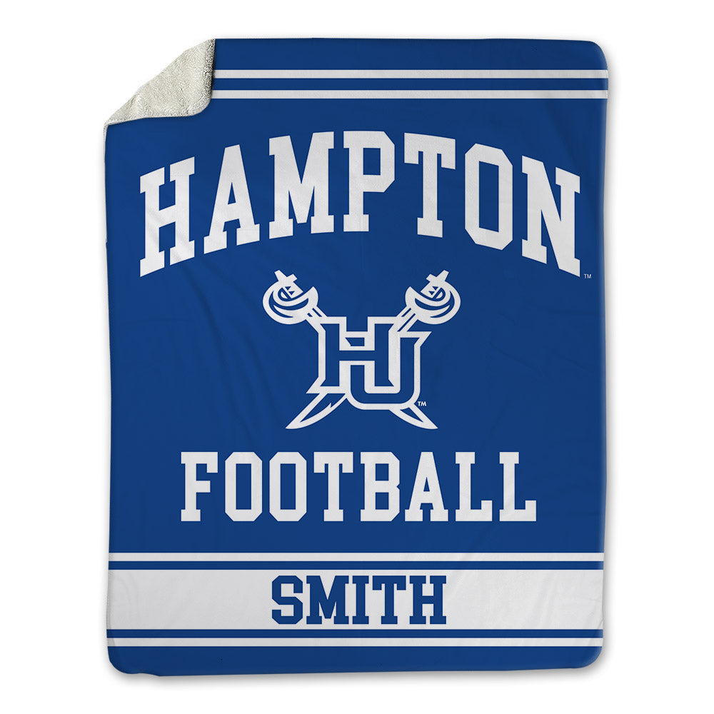 Hampton - NCAA Football : Cole Smith - Blanket-0