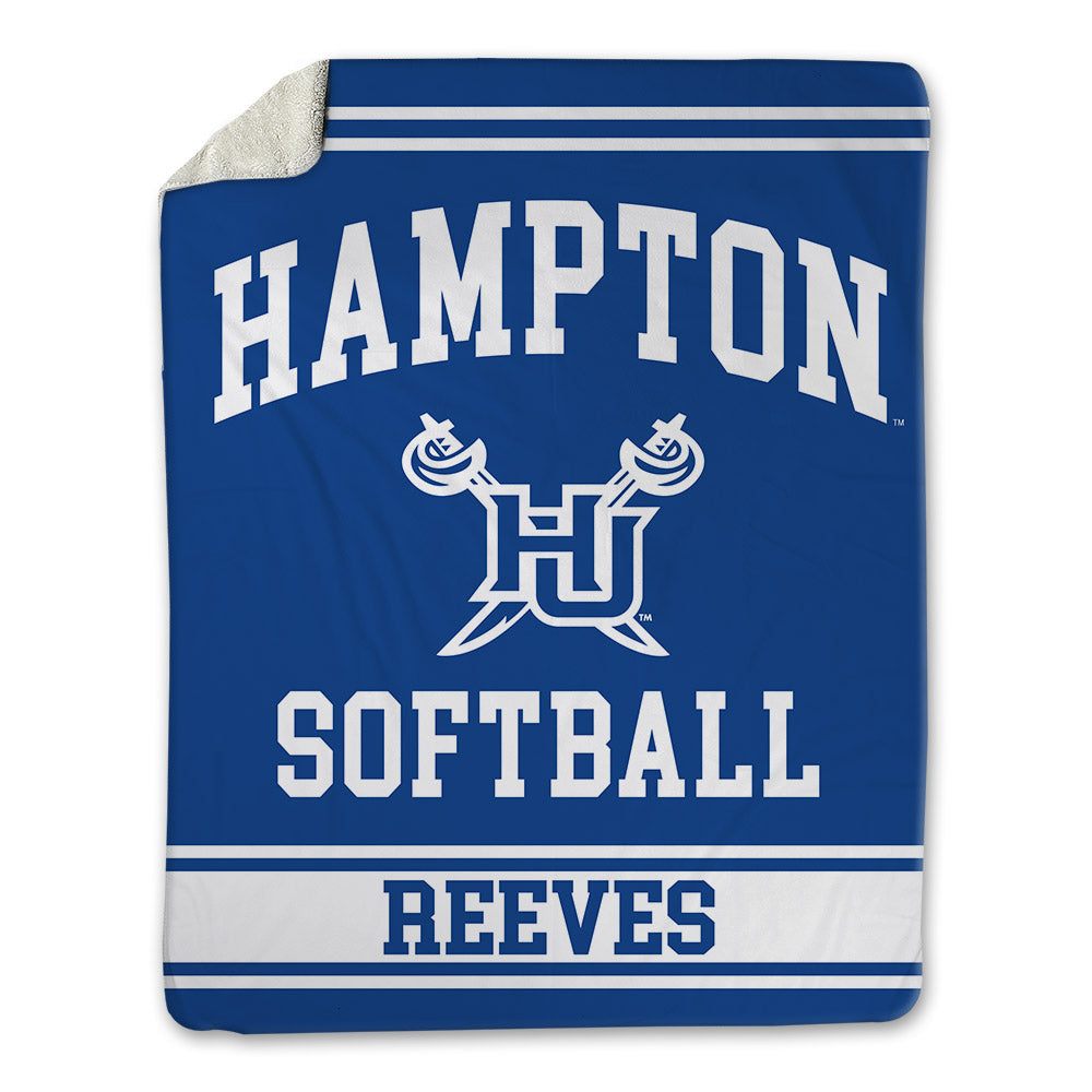 Hampton - NCAA Softball : Jayleen Reeves - Blanket-0
