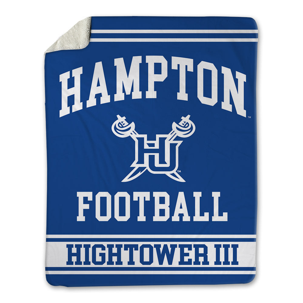 Hampton - NCAA Football : Anthony Hightower III - Blanket-0