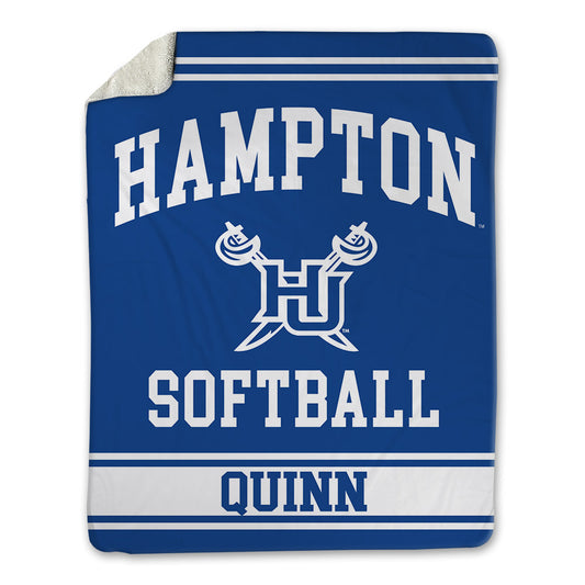 Hampton - NCAA Softball : Kylee Quinn - Blanket-0
