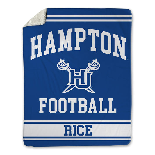 Hampton - NCAA Football : Caden Rice - Blanket-0