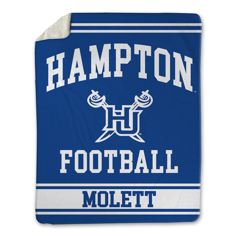 Hampton - NCAA Football : Kyle Molett - Blanket-0