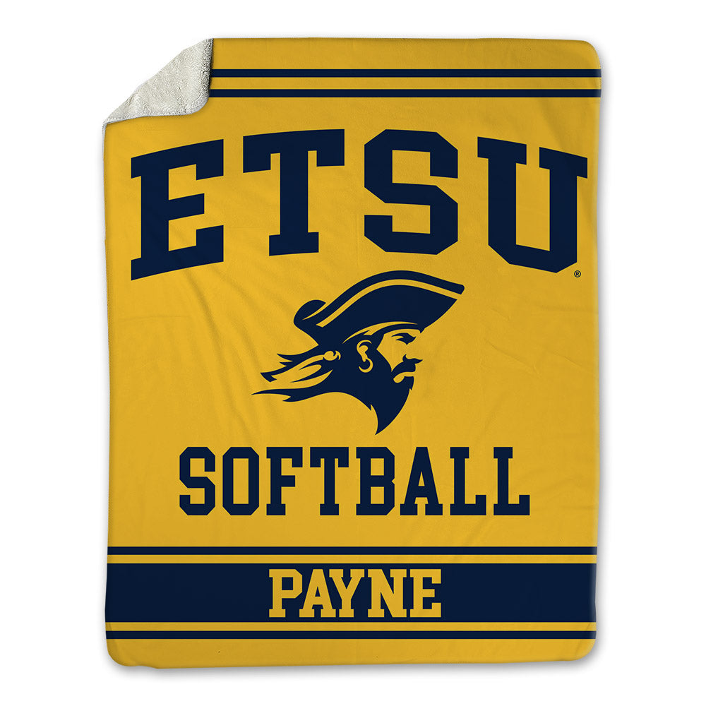 East Tennessee State - NCAA Softball : Kennedy Payne - Blanket-0