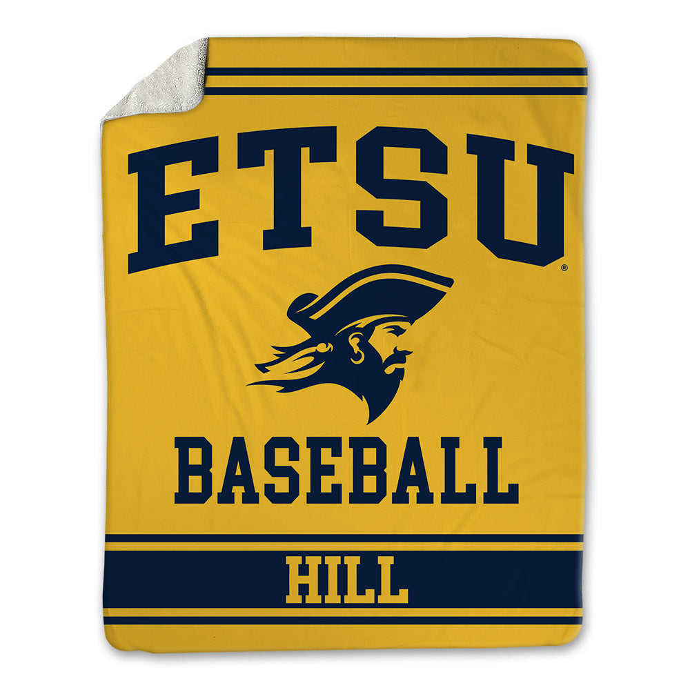East Tennessee State - NCAA Baseball : Andrew Hill - Blanket-0