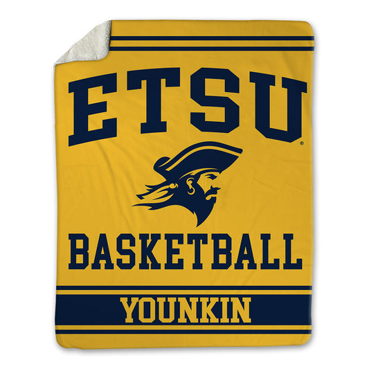East Tennessee State - NCAA Women's Basketball : Kennedy Younkin - Blanket-0