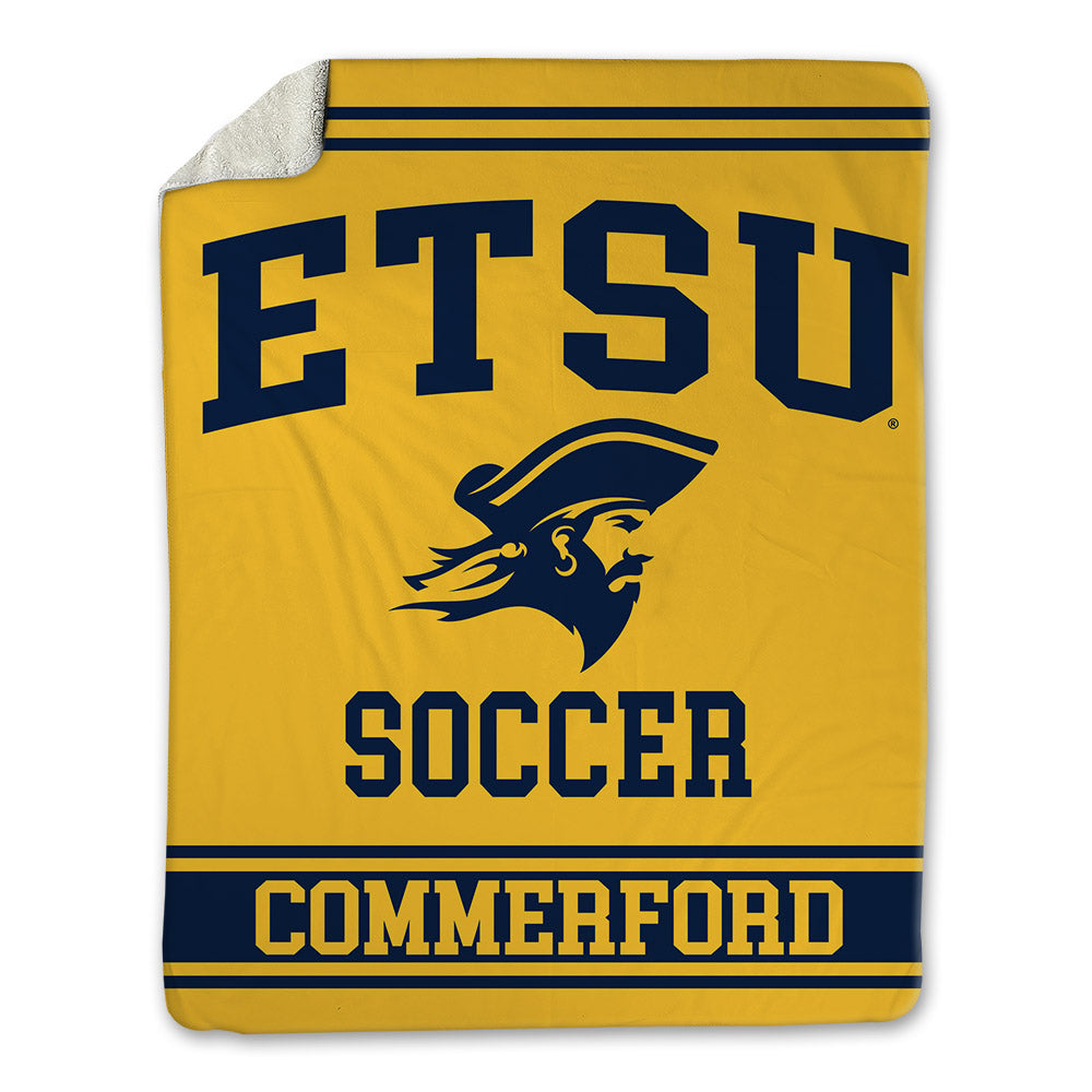 East Tennessee State - NCAA Women's Soccer : Sadie Commerford - Blanket-0