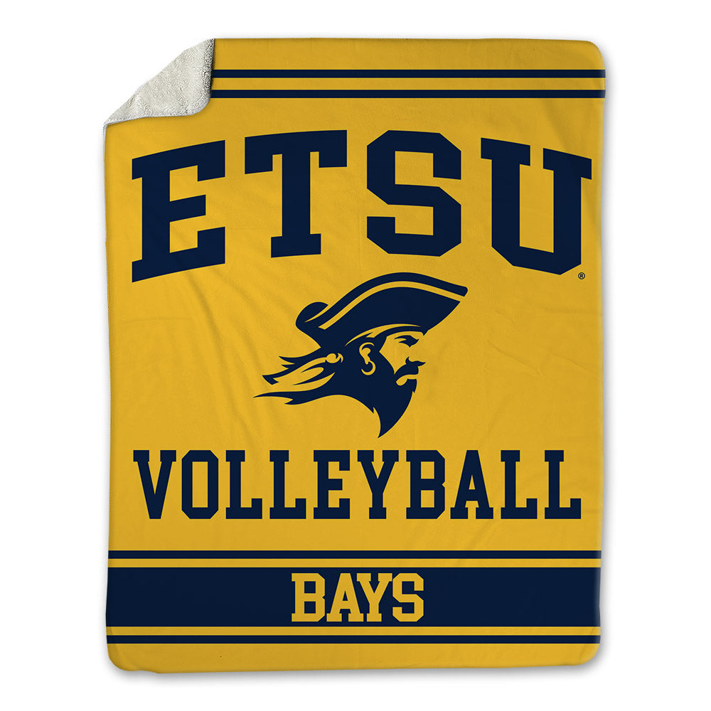 East Tennessee State - NCAA Women's Volleyball : Makayla Bays - Blanket-0
